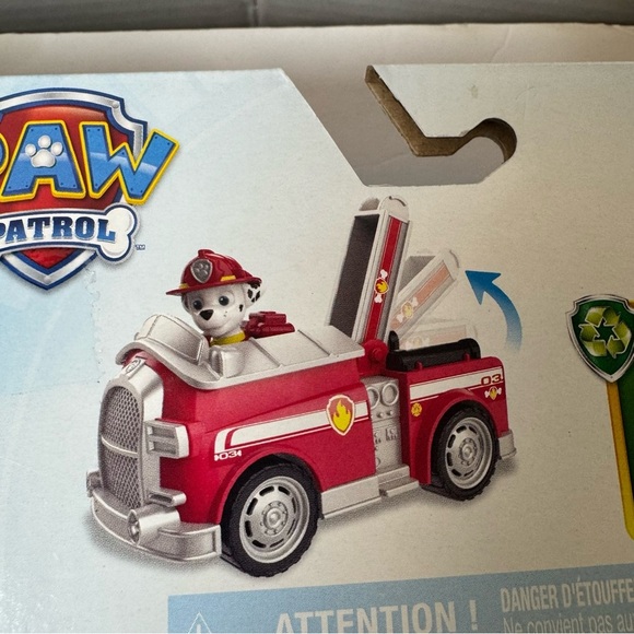 PAW Patrol, Rubble’s Bulldozer, Marshall’s Firetruck & Rocky Recycle Truck - Picture 8 of 13